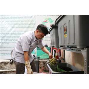 Thiết bị xử lý chất thải hữu cơ và hệ thống xử lý chất thải hữu cơ